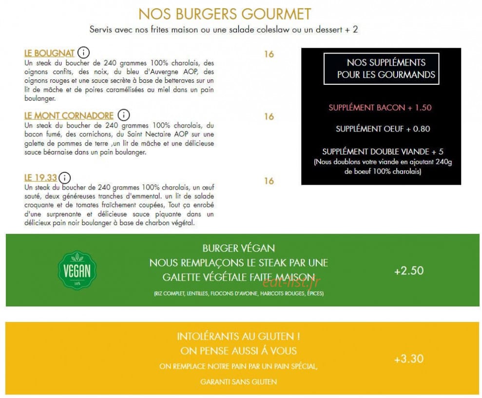 Oncle Sam's — carte page 4