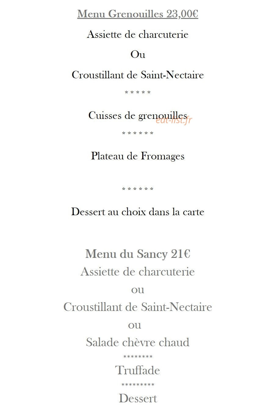 Le Puy d'Alou — carte page 6