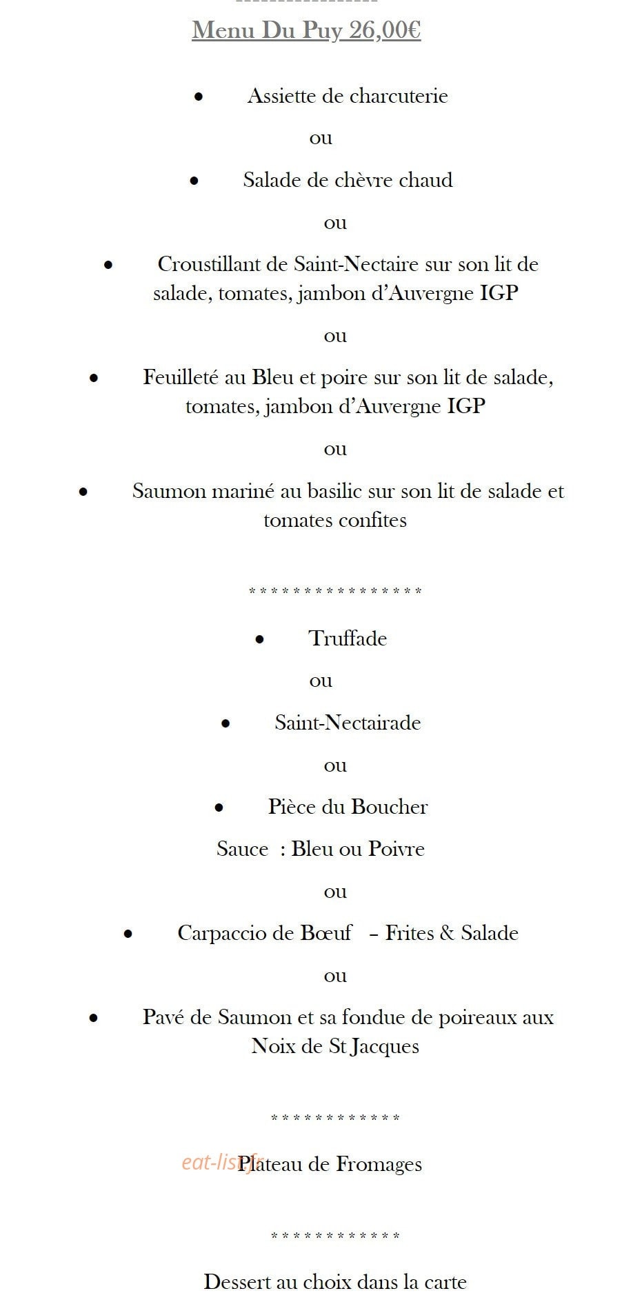 Le Puy d'Alou — carte page 5
