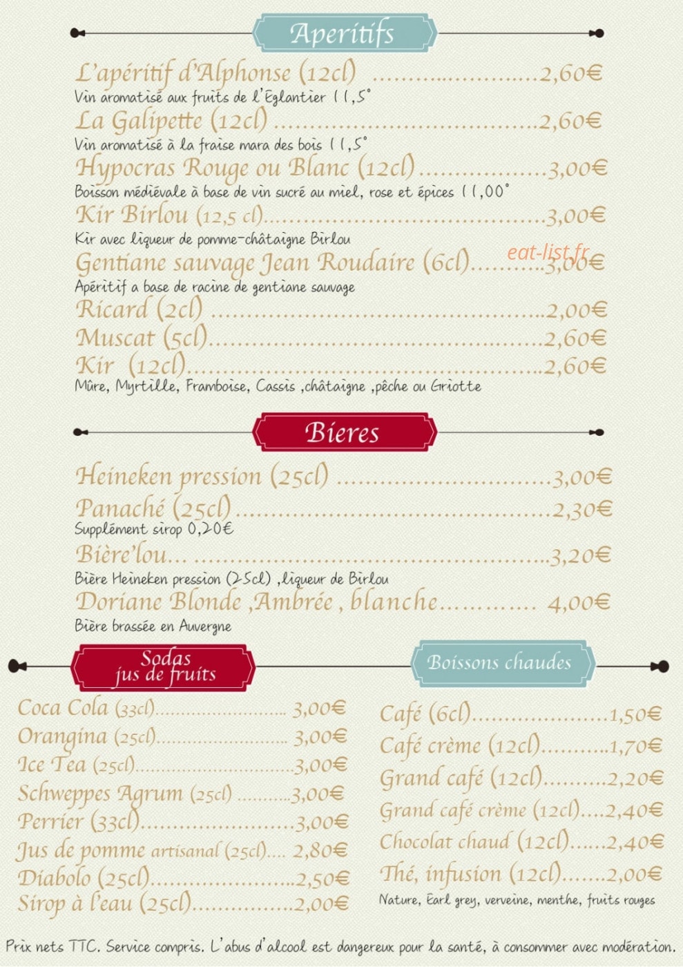 La Grange D' Alphonse — carte page 5