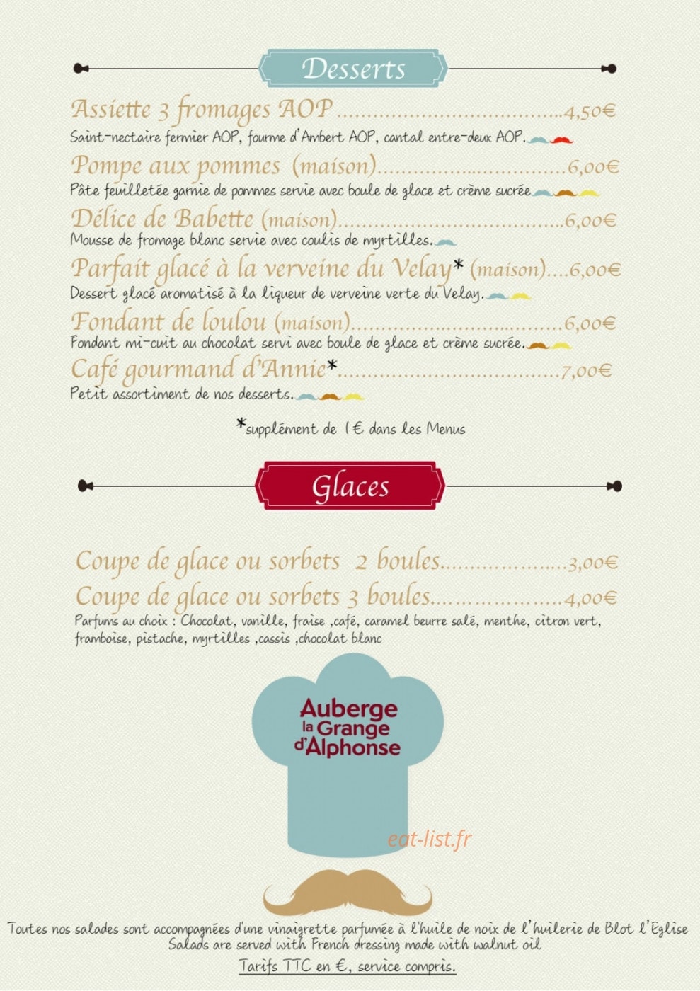 La Grange D' Alphonse — carte page 3