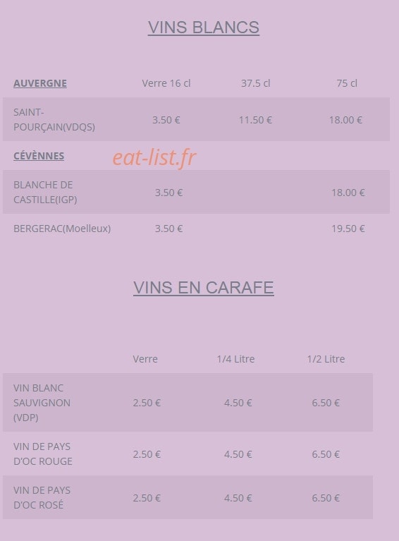 Le Rocher — carte page 17