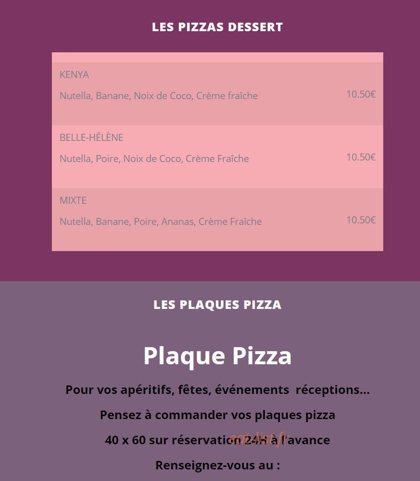 Le Rocher — carte page 6