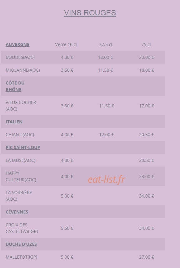Le Rocher — carte page 15