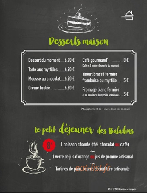 Les Baladins — carte page 6