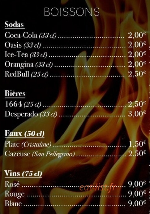 Pizzeria Ô'Nazadaire — carte page 7