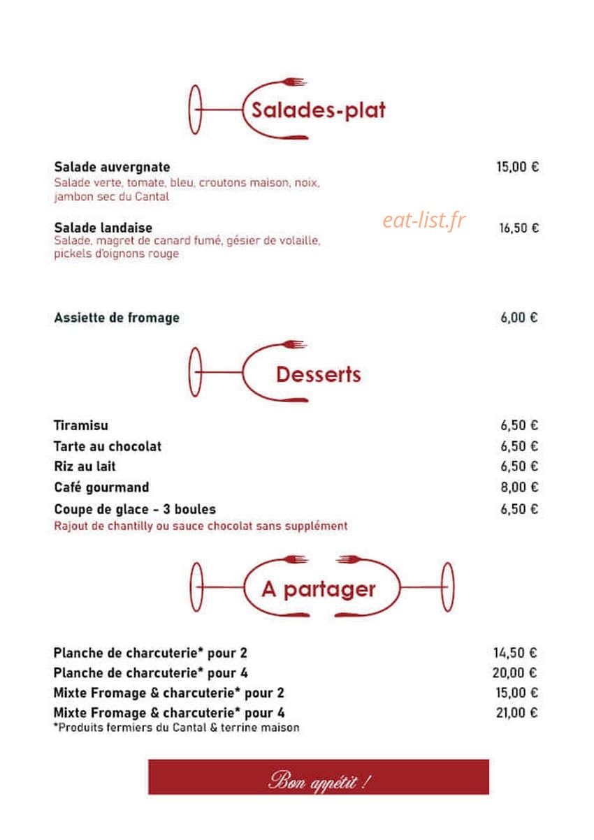 Les Barriques — carte page 2