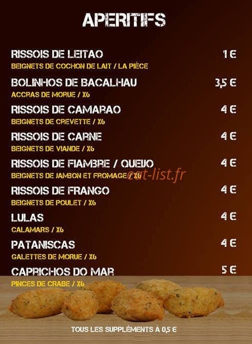 Chez Maria — carte page 5