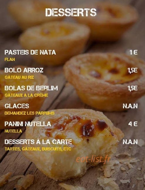 Chez Maria — carte page 3