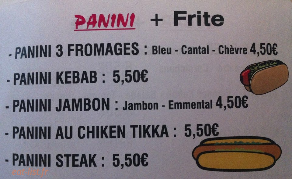 Kebab Fiona — carte page 3