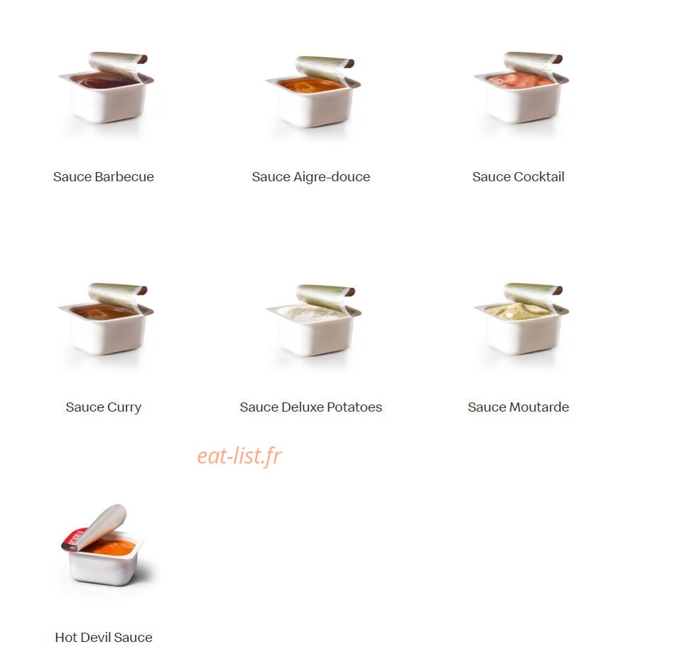 Mc Donald's — carte page 12