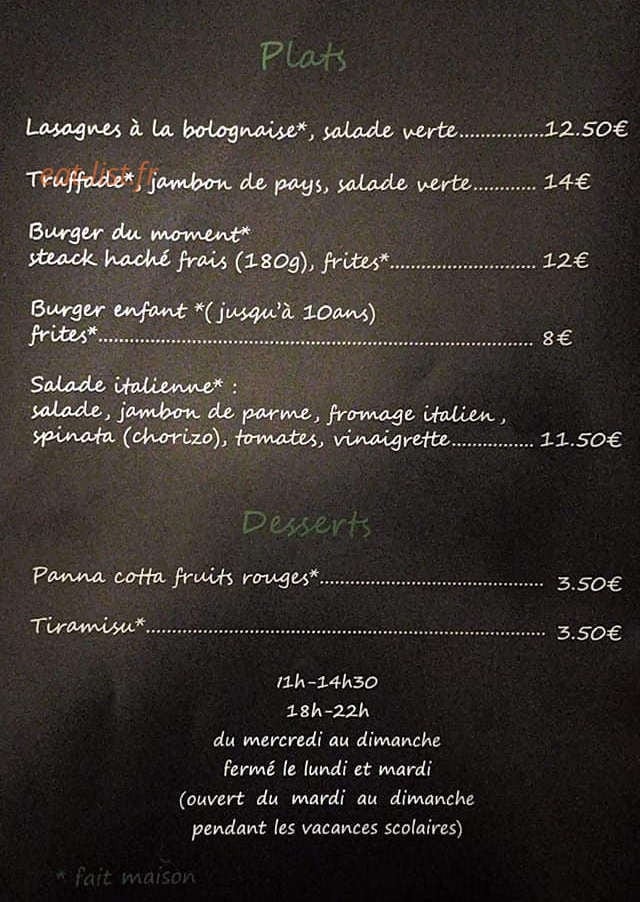 Le Pitigliano — carte page 3