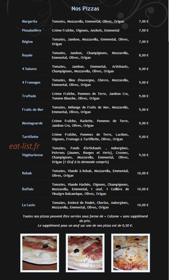 Le Lazio — carte page 1