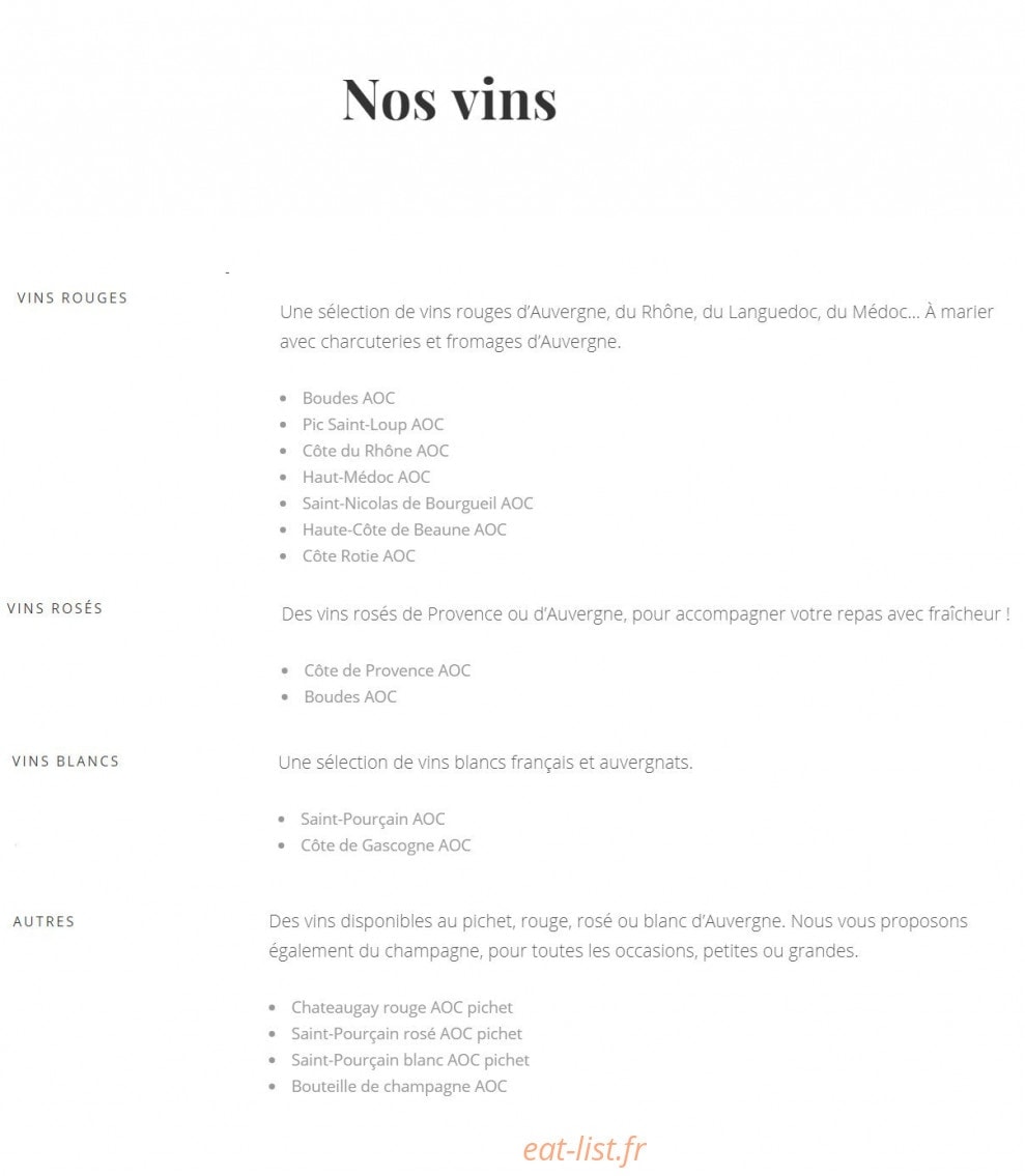 Le Buron du Col — carte page 2
