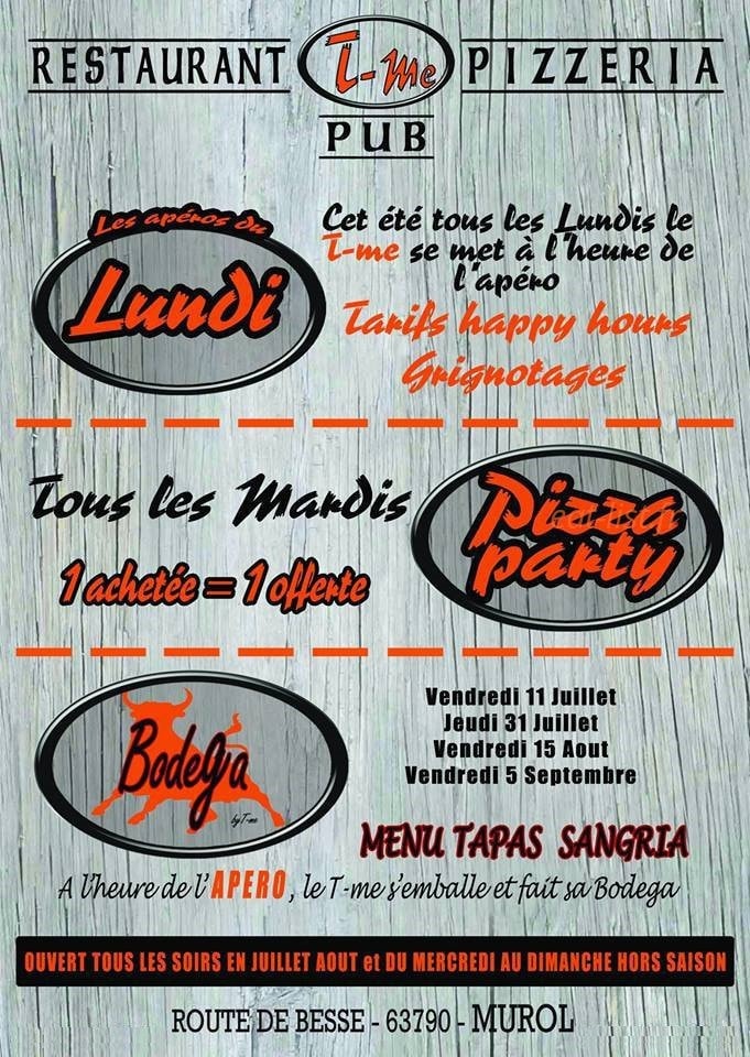 T-me — carte page 2