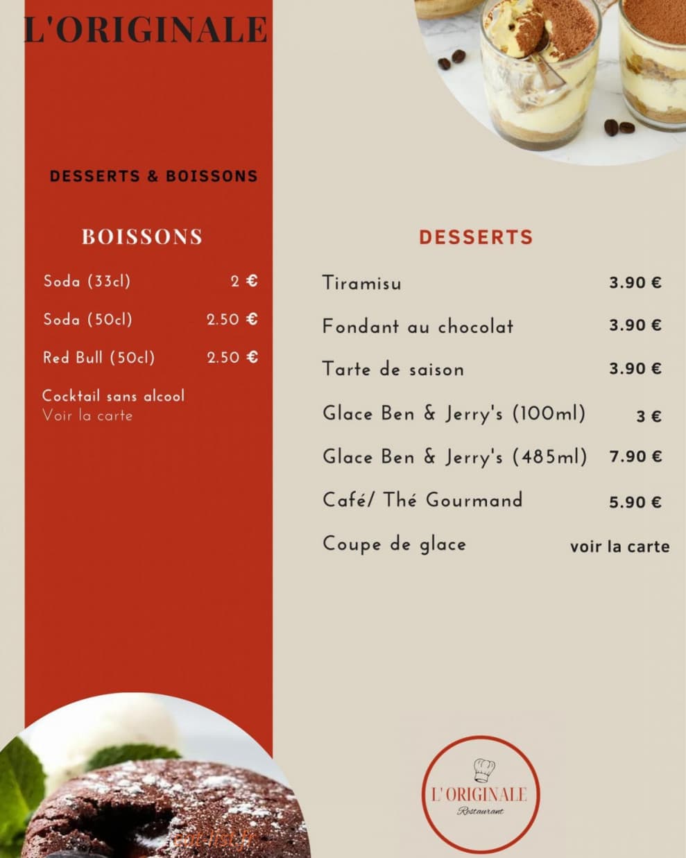 L'Originale — carte page 5