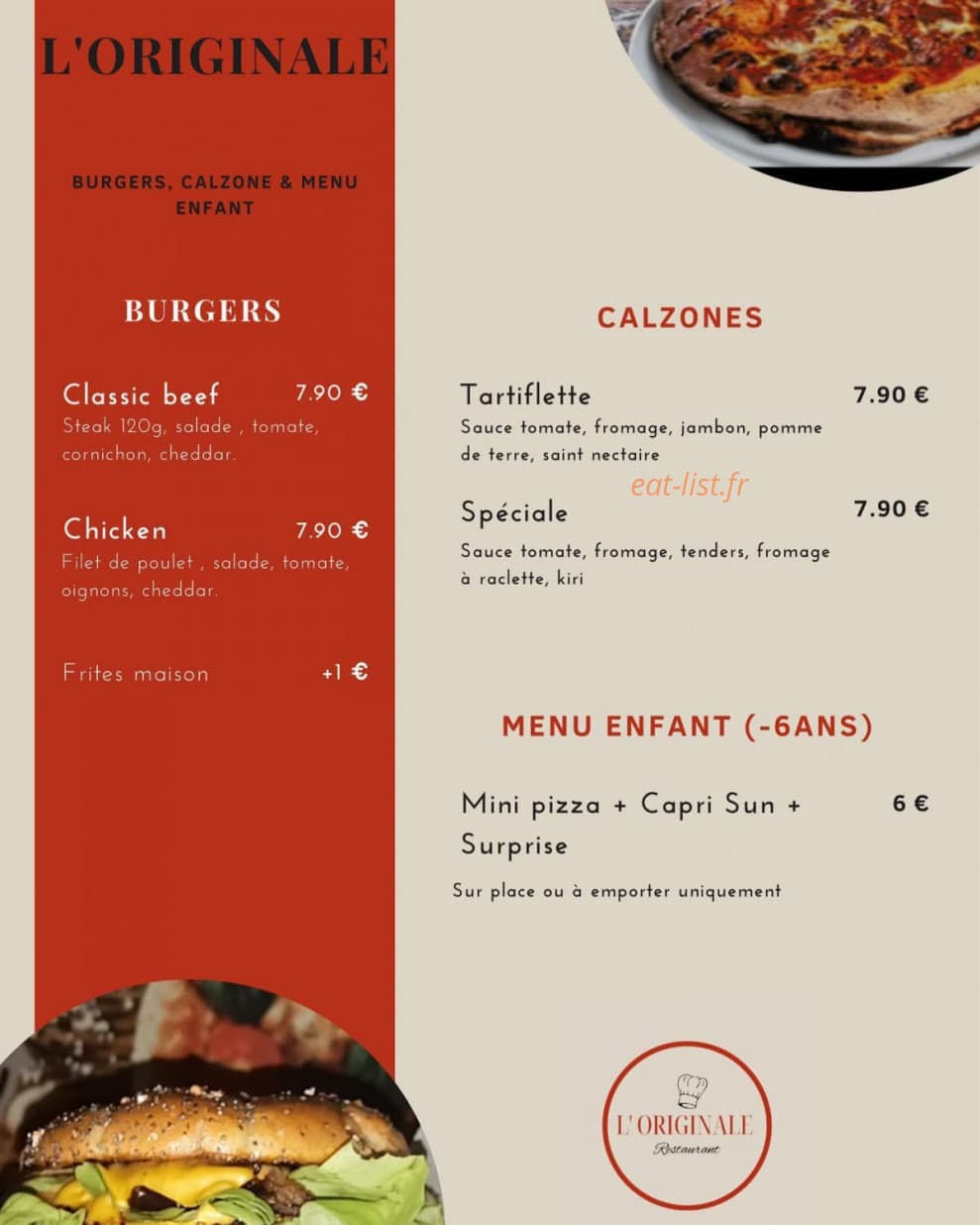 L'Originale — carte page 3