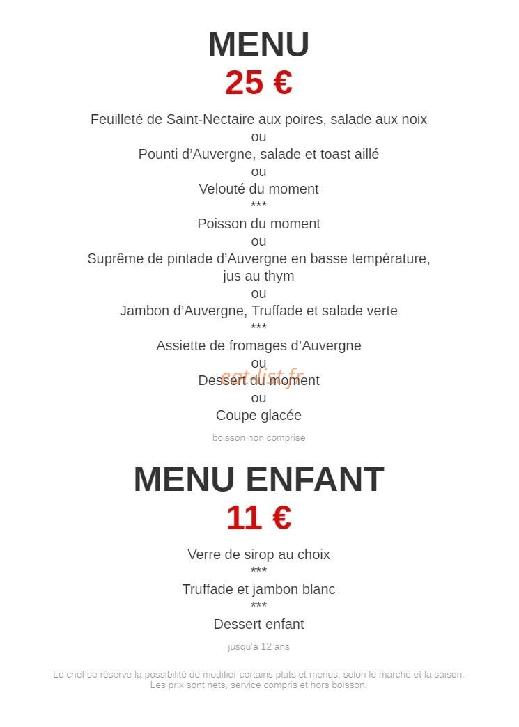 Les Hirondelles — carte page 1