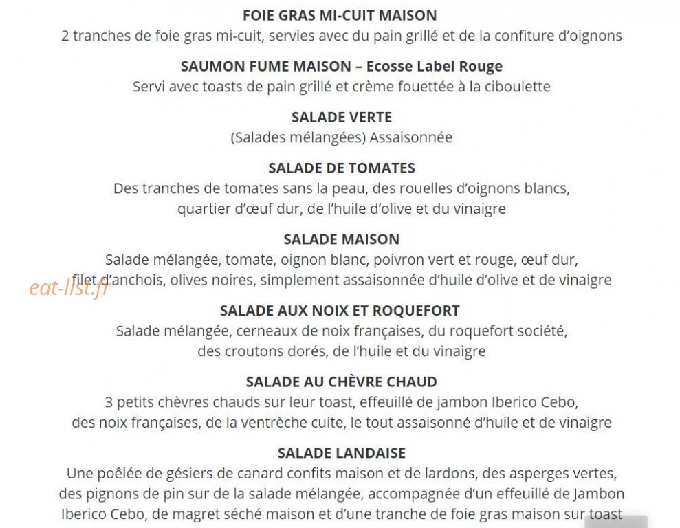 A la maison — carte page 5