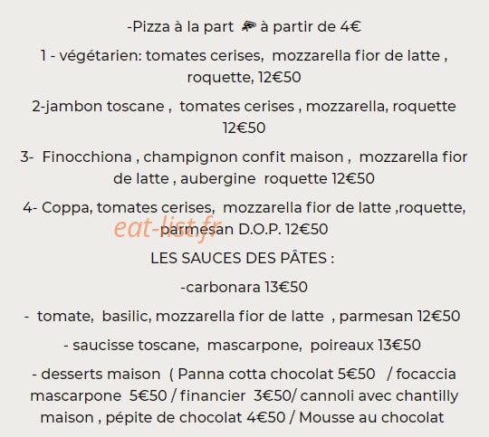 Bella Ciao — carte page 1