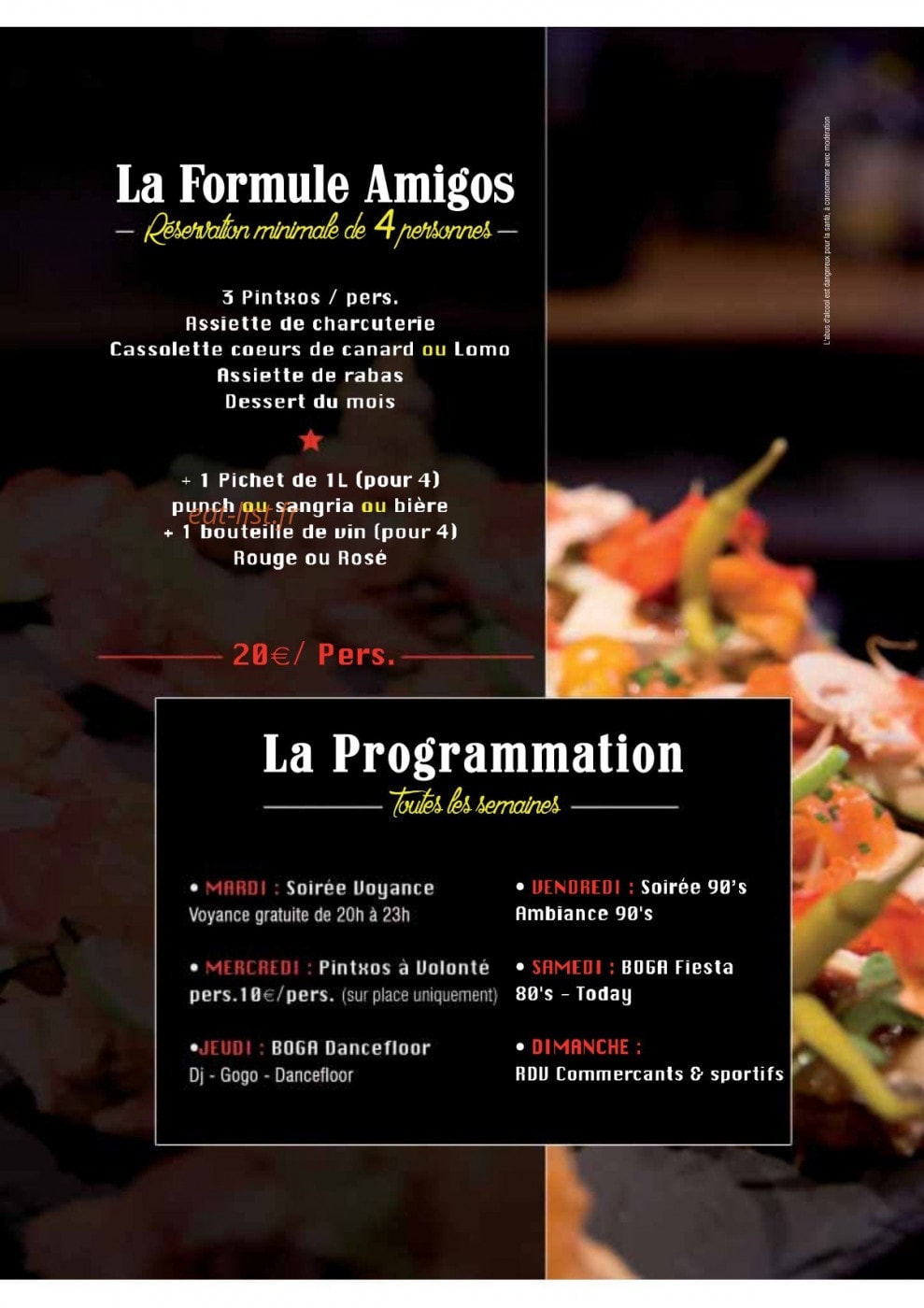 Boga Boga — carte page 6