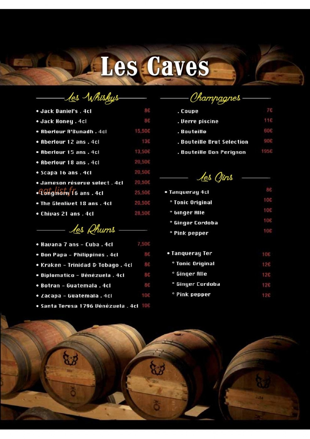 Boga Boga — carte page 4