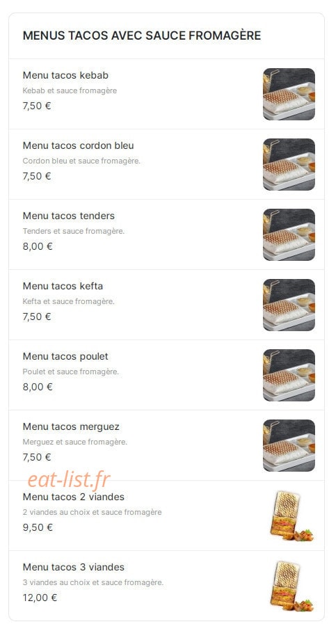 Bombay naan — carte page 4