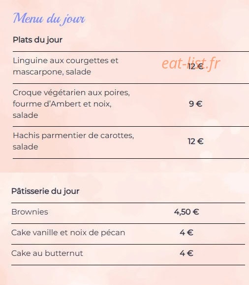 Chez Clem — carte page 1