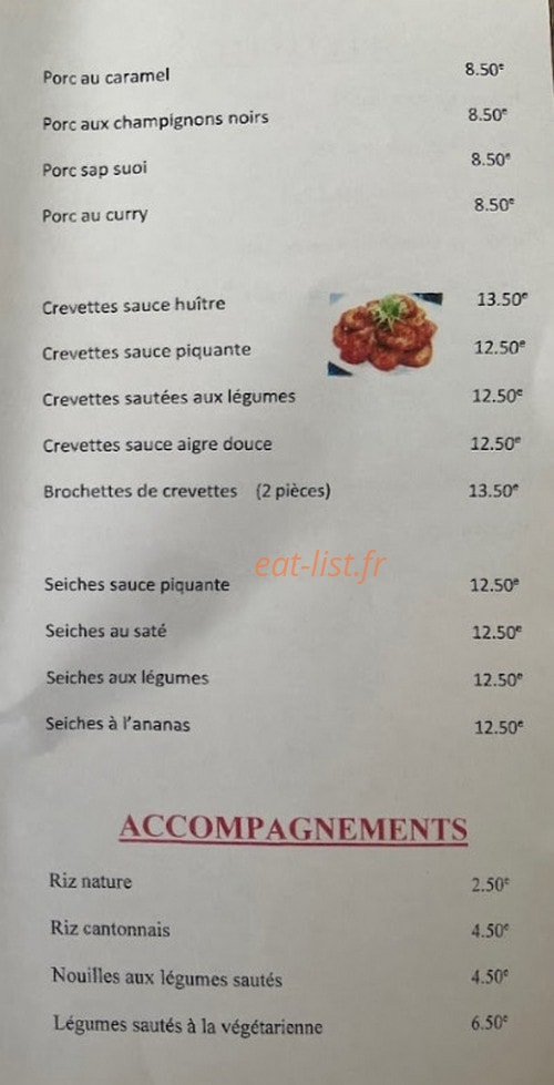Chez Phuong — carte page 4
