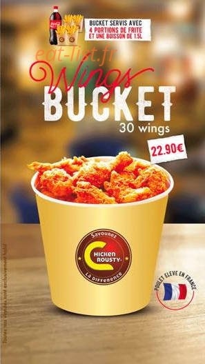 Chicken Crousty — carte page 1