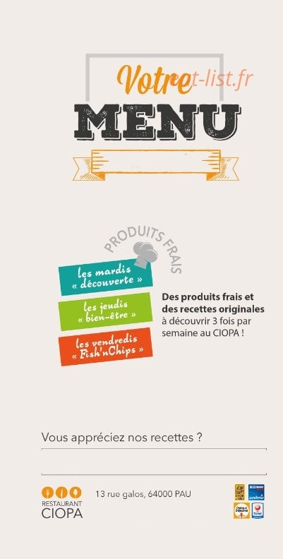 Ciopa — carte page 1