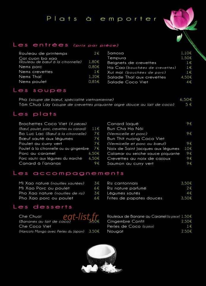 Coco Viet — carte page 4
