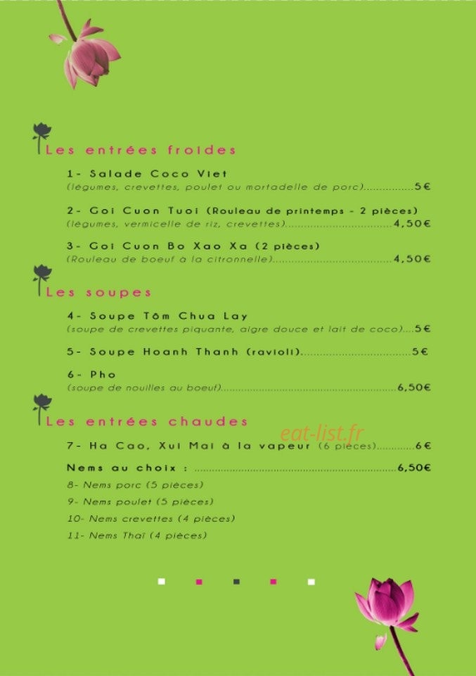 Coco Viet — carte page 2