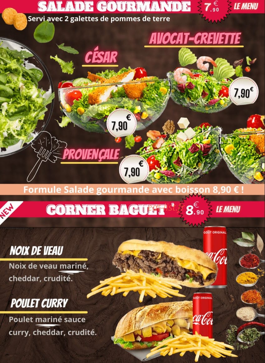 Corner Délice — carte page 3