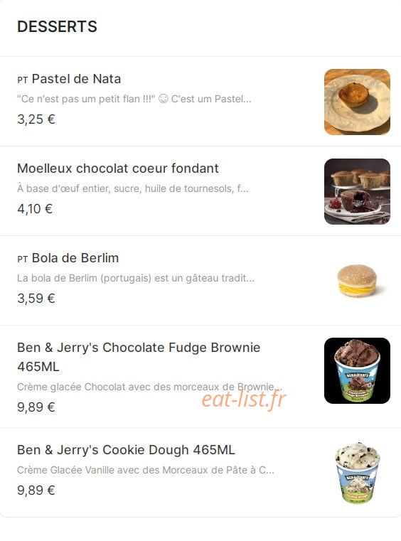 Franguinho — carte page 4