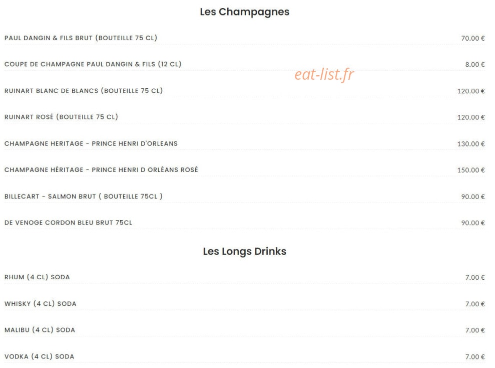 La bonne excuse — carte page 6