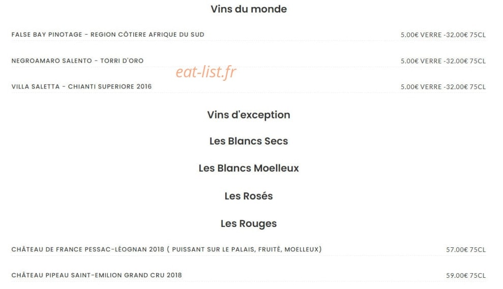 La bonne excuse — carte page 11