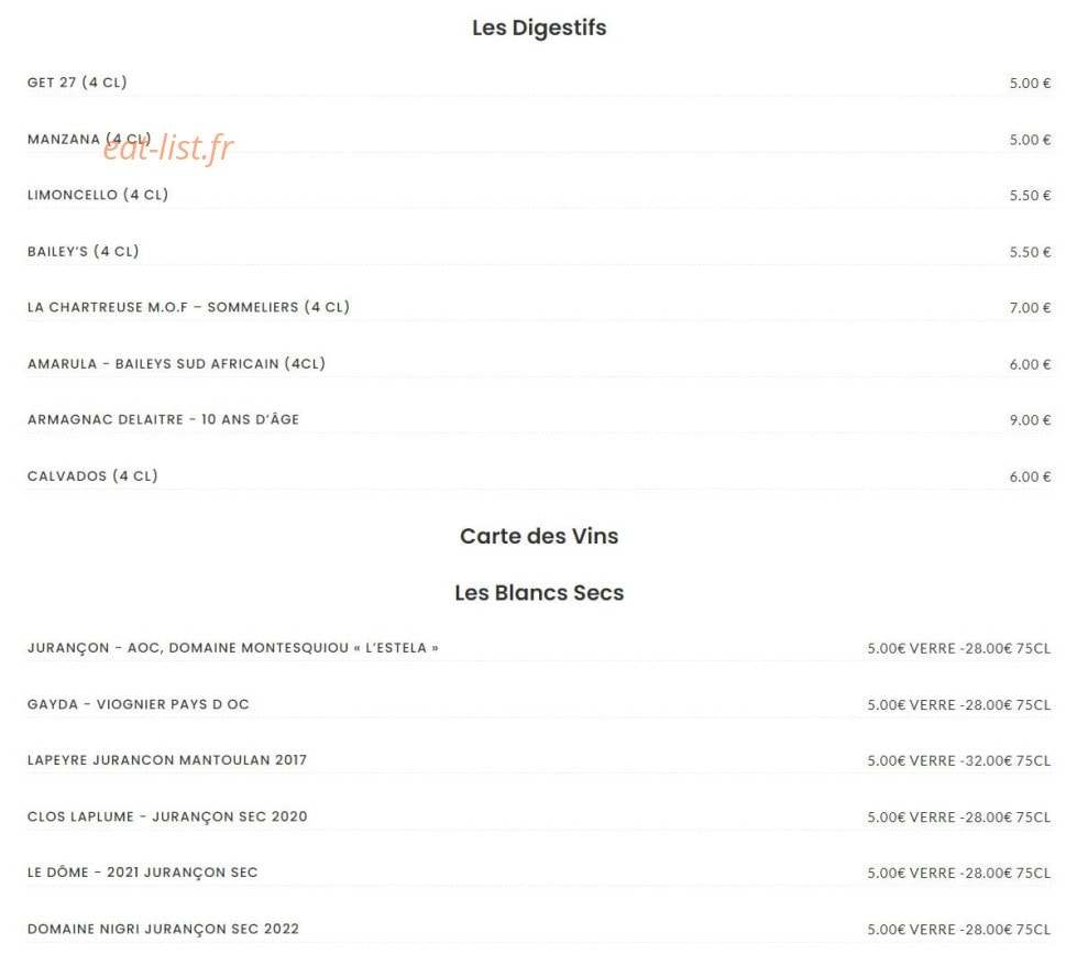 La bonne excuse — carte page 9