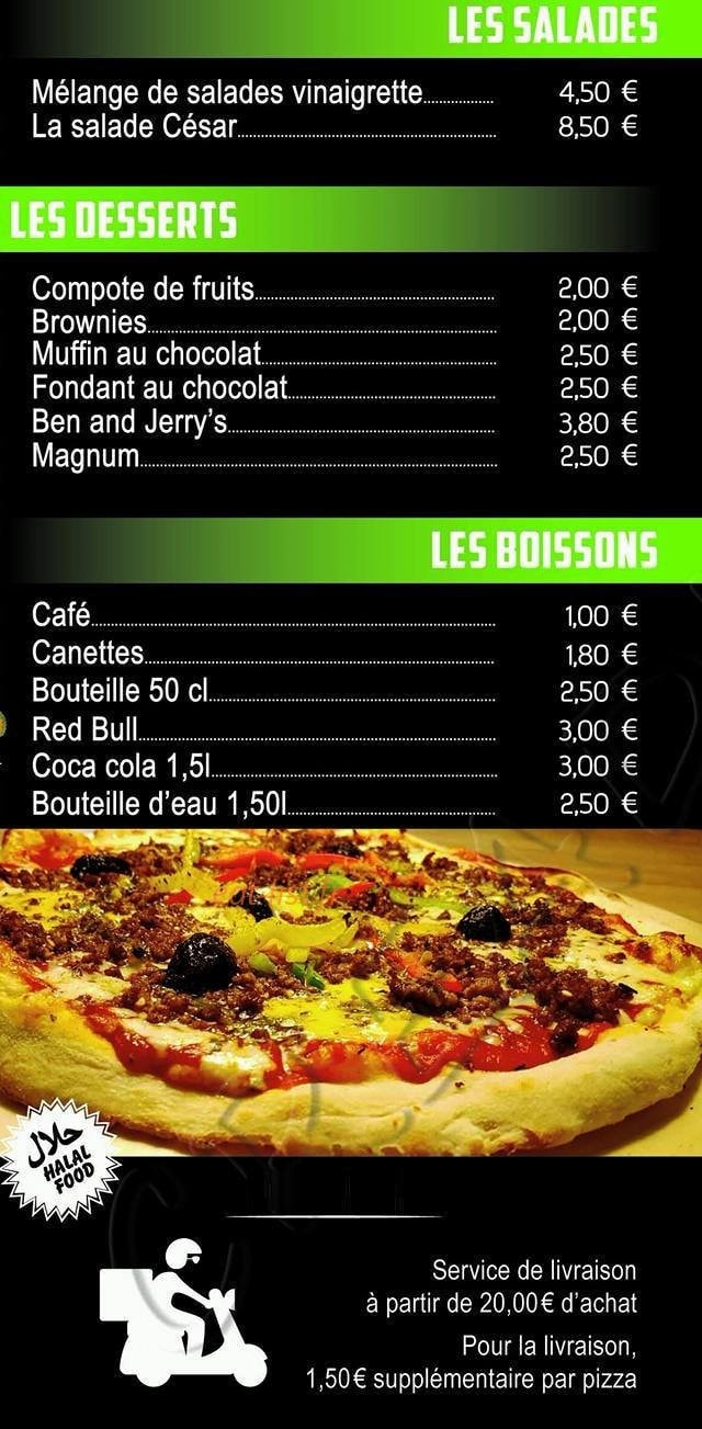 La Pau z Pizza — carte page 4