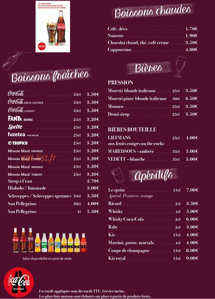 La Piazza — carte page 4