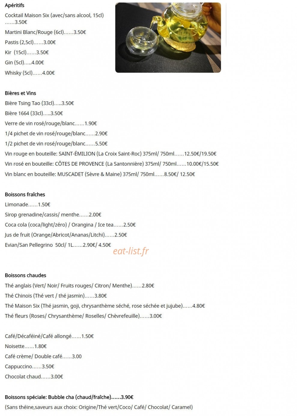 Lamian Six — carte page 4