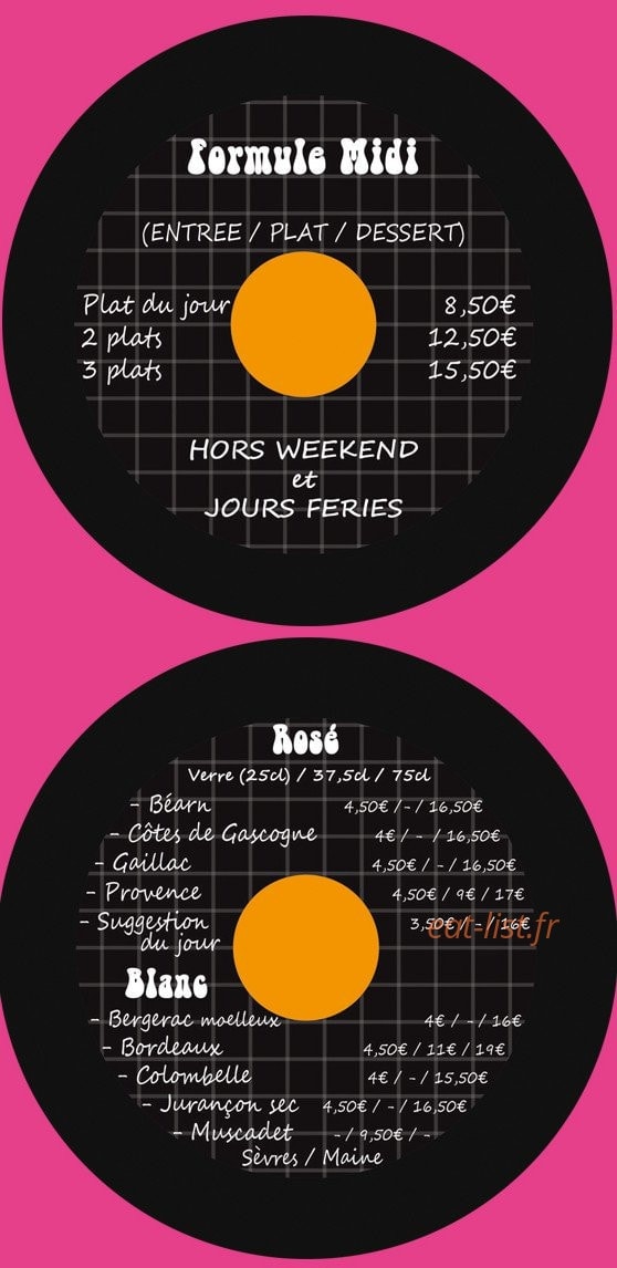Le Chabada — carte page 5