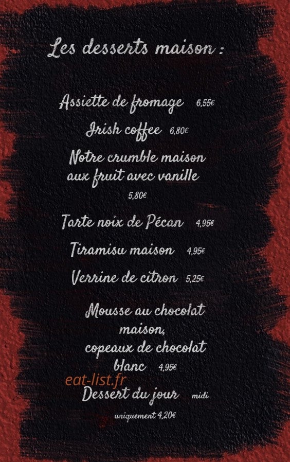 Le Garage — carte page 5