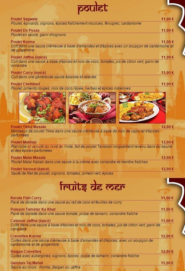 Le Taj Mahal — carte page 3