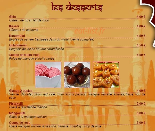 Le Taj Mahal — carte page 6