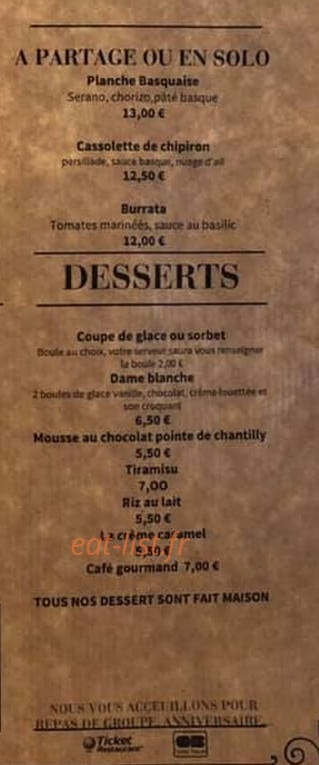 Les Platanes — carte page 3