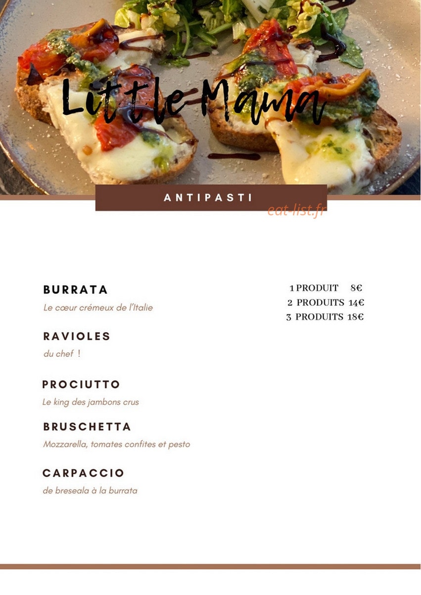 Little mama — carte page 1