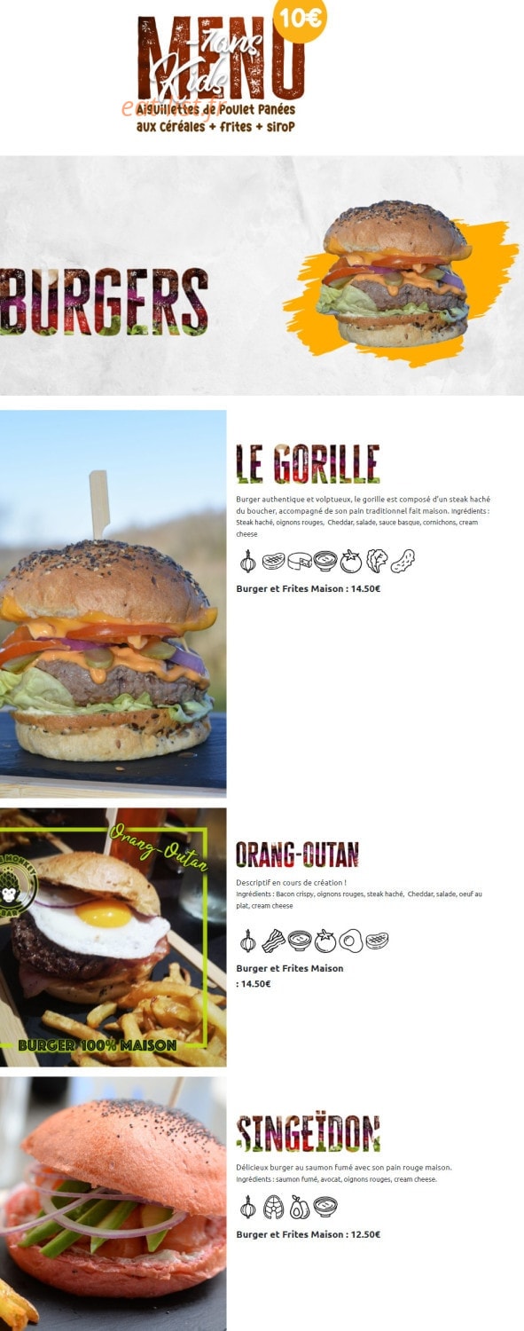 Little Monkey — carte page 1