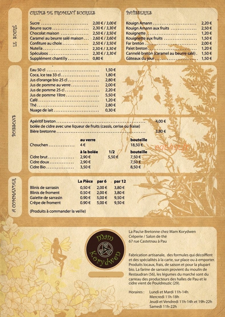 Mam korydwen — carte page 2