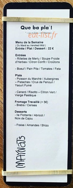 Maynats — carte page 1
